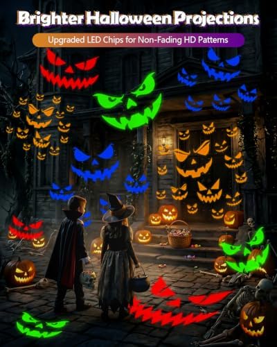 Ultra Bright Halloween Projector Lights Outdoor, Moving Eye Projection - Image 2