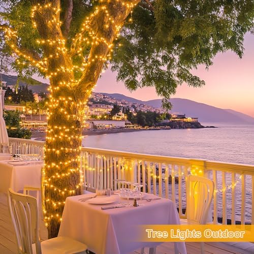 JMEXSUSS 1000 LED Christmas String Lights with Remote, Outdoor Lights - Image 4