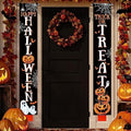 Deroro Happy Halloween Trick or Treat Porch Banner Sign, Jack O Lantern by DERORO