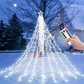 Christmas Decorations Outdoor String Lights 8 Modes and Timer with Remote by Decute