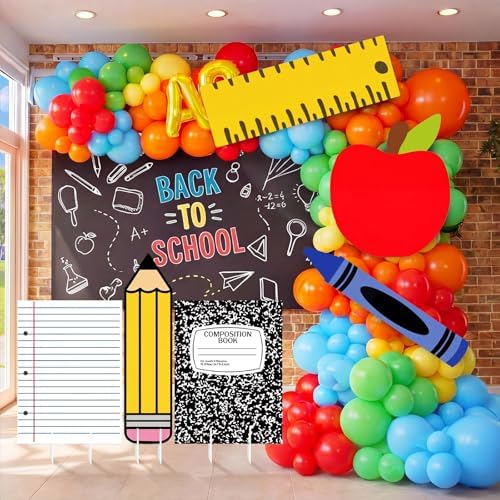Thyle 6 Pcs 31.5'' Large Back to School Yard Signs Giant Cutout Decoration - Image 5