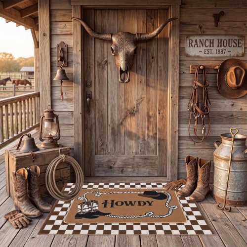 24" X 36" Western Howdy Layered Doormat Set for Front Door - Image 5