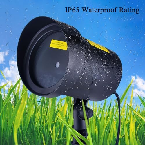 Fisca Laser Christmas Projector Lights Outdoor, Waterproof Red and Green Star Lights Projector Decoration for Christmas Indoor Holiday Birthday Party - Image 5