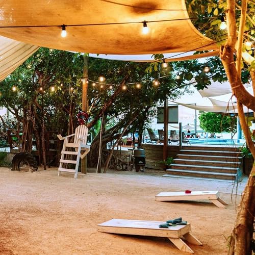 49FT LED Outdoor String Lights - Waterproof Patio & Backyard Cafe Lights with 15+2 Spare Bulbs - Image 7