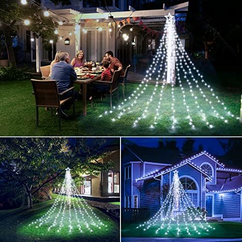 Christmas Decorations Outdoor String Lights 8 Modes and Timer with Remote - Image 6