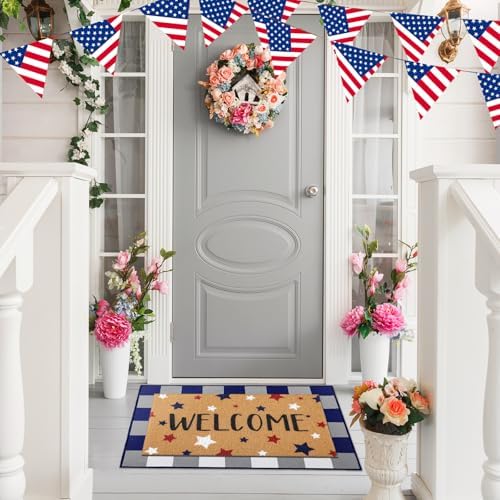 Tinideya 2 23.6 X 35.4 Inches Independence Day Gray Blue - Image 4