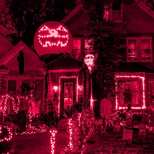 HISHINY LED Red Christmas Net Lights Outdoor,5ftx5ft 100LED Green Wire, Connectable Indoor Outdoor Bush Mesh Net Lights String for Valentines Day Decor,Shrub,Yard,Tree（Red） - Image 6