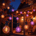 Abeja Halloween G40 LED String Light, Orange Purple Lights Outdoor by Abeja