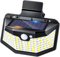 Clip on Solar Lights Outdoor with Motion Sensor, 800LM & 270° Wide Angle Solar Fence Lights Outdoor Waterproof with 115 LEDs, 3 Modes & Portable Security Lights for Chain Link Patio Deck Yard (1Pack) by LightupYourLife