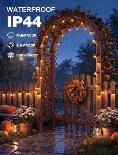 SUNSGNE Acorn String Lights for Fall Decor, 8.5FT Thanksgiving Lights - Image 3