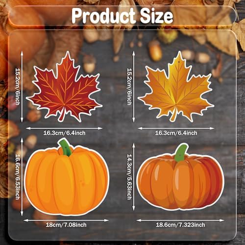 Fall Decor Pumpkin Maple Leaf Hanging Swirl - Fall Thankgiving Pumpkin Party Ceiling Decorations for Home Classroom Office Autumn Thanksgiving Harvest Decor Party Supplies - Image 6