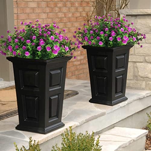 RECUTMS Artificial Flowers Outdoor UV Resistant Fake Spring Fall Plant 12Pc - Image 5