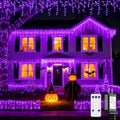 JMEXSUSS Purple Halloween Lights Outdoor, 800 LED by JMEXSUSS