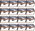 Peasur Brown Solar Lights Outdoor Motion Sensor 16 Pack, Ultra-Bright 3 Mode 140LED Fence Security Light Waterproof, Solar Wall Lighting for Patio Yard Step House Outside Cool White by Peasur