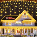 1296 LED 131FT Christmas Lights 288 Drops, Outdoor Hanging light, 8 Modes by WUXYIYANG