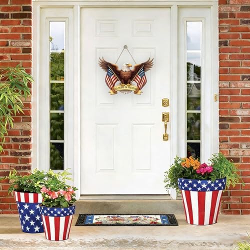 Patriotic Eagle Sign Fits 4th of July 250 Years of Freedom - Image 5