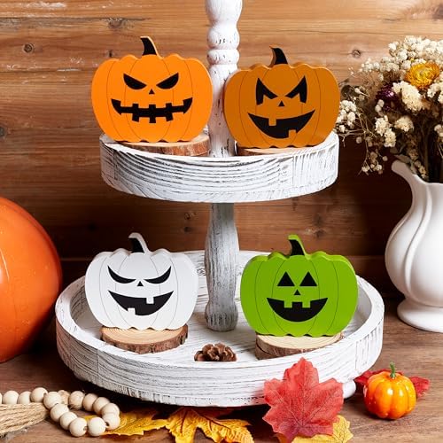 QINJIEJIE Fall Pumpkin Decor Autumn Pumpkin Decorations for Office Desk - Image 6