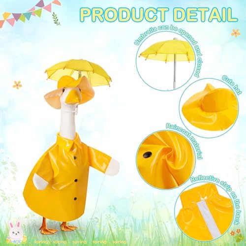 2 Set Summer Porch Goose Outfit,Red Yellow,17 Inches,Classic - Image 3