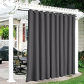 RYB HOME Pergola Curtains Outdoor for Patio Waterproof Privacy by RYBHOME