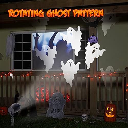 PEIDUO Halloween Projector Lights, Rotating Ghost Projector Halloween, Waterproof Outdoor Halloween Projector, Landscape, Yard, Patio, Garden, Party Decor - Image 2