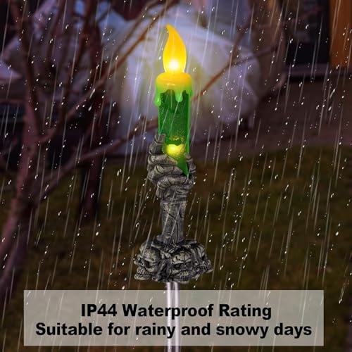 Halloween Decorations Outdoor, Solar Pathway Lights, 10 Pack - Image 4