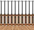 AHRLHR 10 Pack String Light Poles for Deck,5 Ft String Light Poles for Outside with Fixing Clips,Metal Poles for Outdoor String Lights, Hanging Light Poles for Fence Garden Backyard Wall Bistro by Unknown