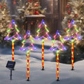 BRIGHTDECK Solar Christmas Tree Pathway Lights Outdoor Decorations, 5 Pack by BRIGHTDECK