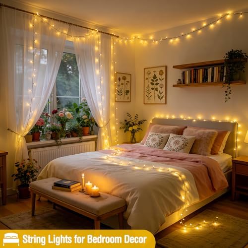 JMEXSUSS 66ft 200LED Christmas Lights Outdoor, Christmas Tree Lights Indoor - Image 3