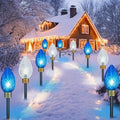 Strawberry Super Jumbo Christmas Lights Outdoor,2 Pack Total 22FT by Moonflor