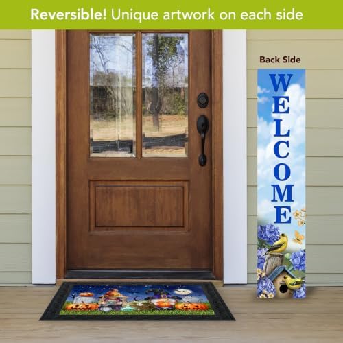 Briarwood Lane Double Sided Reversible Pine Porch Leaner 47x9.5 Scenes of Spring For Spring Porch Leaner - Image 3