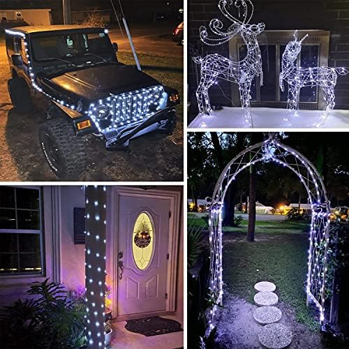 66FT 200 LED Fairy Lights with Remote, Plug in Twinkle Light Outdoor Indoor - Image 2