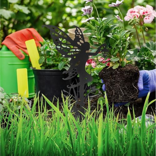 Decorative Garden Stakes, Fairy Garden Statues for Home and Garden (9) - Image 4