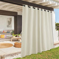 RYB HOME Extra Wide Outdoor Curtains for Patio Waterproof Privacy by RYBHOME
