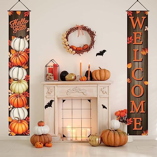 Fall Porch Banner Autumn Thanksgiving Decoration for Home Decor - Image 4