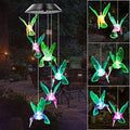 WENANA Solar Wind Chimes, Hummingbird Gifts by WENANA