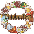 COCHIE Oktoberfest Decorations German Beer October Fest Welcome Sign Decor by COCHIE