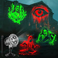 Halloween Projector Lights Outdoor - LED Rotating Skull & Ghost Projection Light, Waterproof Halloween Light Projector, Indoor/Outdoor Decor for Home, Yard, Party, Window & Wall by Unknown