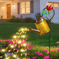 Solar Garden Lights Outdoor Decor, Cardinal Watering Can Lantern Waterproof by OSTRITEC