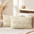AVOIN colorlife Beige Fall Pumpkin Throw Pillow Covers 12x20 Inch by AVOINcolorlife