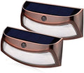 Solar Step Lights Outdoor, Motion Sensor Lights, Copper Outdoor Step Lights by XTF2015