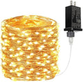 66FT 200 LED Fairy Lights Plug in, 8 Modes Twinkle Lights Warm White by BHCLIGHT