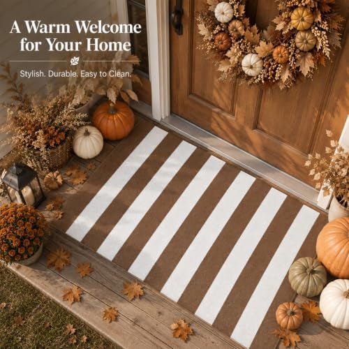 Duraaamo Fall Outdoor Rugs Front Porch 2' X 3' for Autumn Entryway Decor - Image 2