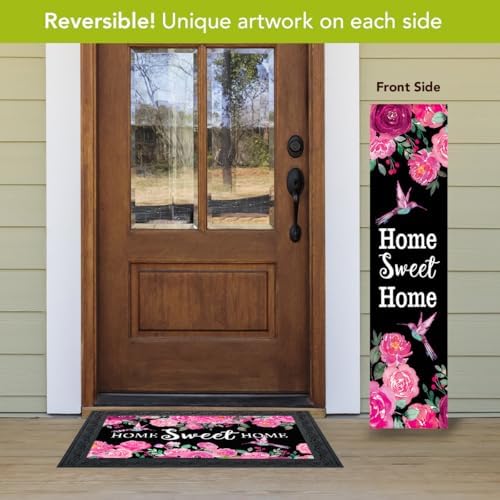 Briarwood Lane Spring Double Sided Reversible Pine Porch Leaner 47x9.5 Spring Dance For Spring Porch Leaner - Image 2