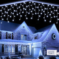 Lomotech Christmas Icicle Lights - 65Ft Christmas Lights,White by Lomotech