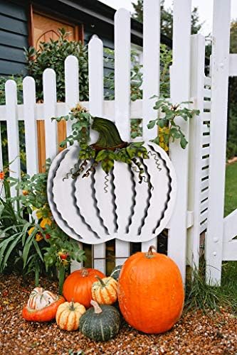 Metal Pumpkin Stakes Yard Signs Fall Decor Decorative Lawn Garden Stake - Image 4