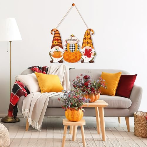 JUNEBRUSHS Double Sided Fall Thanksgiving Decor Christmas Decorations - Image 7