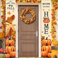 Fall Decor Banner,Scarecrow Pumpkin Thanksgiving Decorations Autumn Banner by AEHHDL