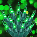 Hopolon St. Patrick's Day Mini Lights, 2PACK Total 100Count 26FT,Green Wire by Hopolon