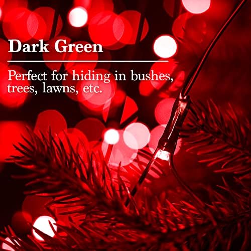 JMEXSUSS 360 LED Halloween Net Lights, Red, 12ft x 5ft - Image 6
