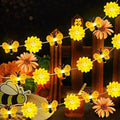 Zhanmai 2 Pcs Bee String Lights Decor 20ft Honeybee Fairy Lights with 60 LED Bulb Battery Operated Bee Tree Decorative for DIY Bedroom Patios Summer Party Indoor Outdoor Wedding Camping by Zhanmai